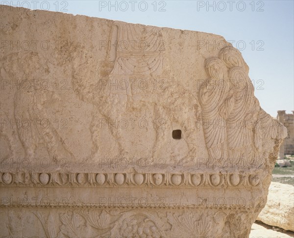 Palmyra, Relief representing a caravan