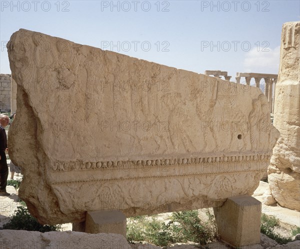 Palmyra, Relief representing a caravan