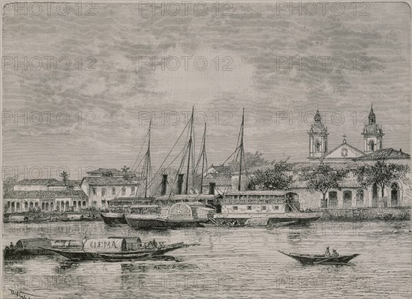 GRABADO-EL PUERTO DE MANAOS-BRASIL- S XIX
This image is not downloadable. Contact us for the high res.
