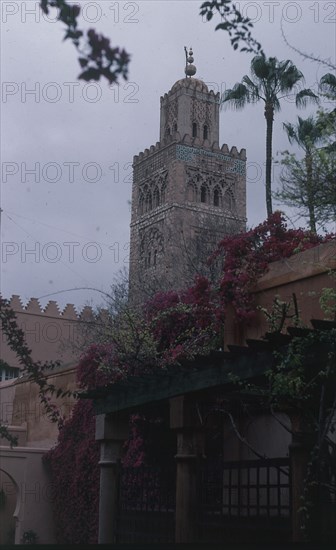 DETALLE SUPERIOR DEL MINARETE DE LA KUTUBIYYA- ARTE ALMOHADE S XII
MARRAKECH, MEZQUITA DE KUTUBIYYA
MARRUECOS