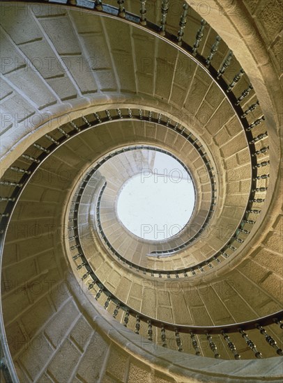 ANDRADE DOMINGO 1639/1712
ESCALERA DE CARACOL -
SANTIAGO DE COMPOSTELA, CONVENTO DE SANTO DOMINGO BONAVAL
CORUÑA