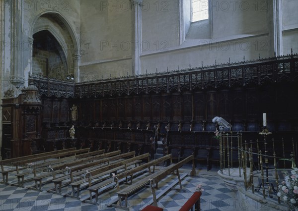 CORO DE LA IGLESIA-
OÑA, MONASTERIO DE SAN SALVADOR
BURGOS