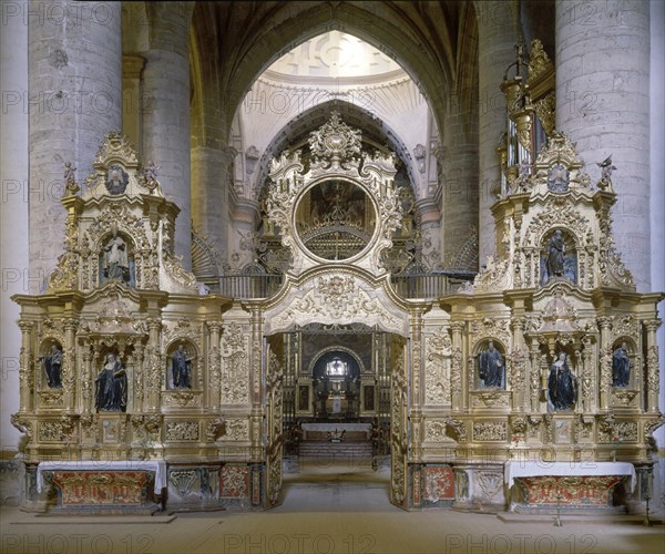 TRASCORO DE LA IGLESIA - S XVIII -
SAN MILLAN DE LA COGOLLA, MONASTERIO YUSO
RIOJA