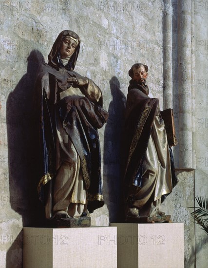 FERNANDEZ GREGORIO 1576/1636
STA CATALINA DE SIENA Y SAN VICENTE FERRER - S XVII- BARROCO-TALLA MADERA POLICROMADA
VALLADOLID, IGLESIA DE SAN PABLO
VALLADOLID
This image is not downloadable. Contact us for the high res.
