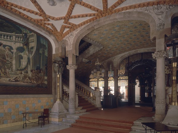 DOMENECH Y MONTANER LLUIS
HALL DE ENTRADA - DECORACION MODERNISTA -
BARCELONA, PALACIO DE LA MUSICA
BARCELONA
This image is not downloadable. Contact us for the high res.
