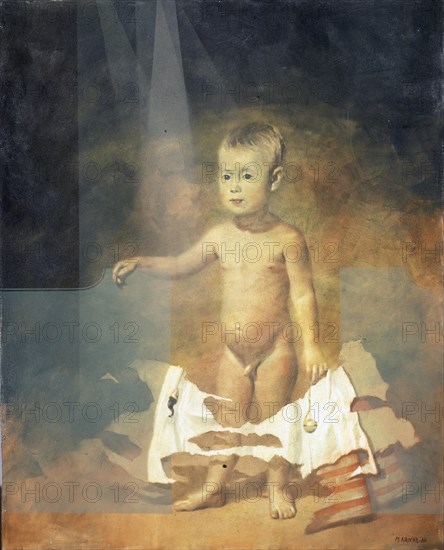 AROCHA MIGUEL
EVANESCENCIA-122X98 CM- (RETRATO DE FELIPE PROSPERO)
MADRID, COLECCION PARTICULAR
MADRID