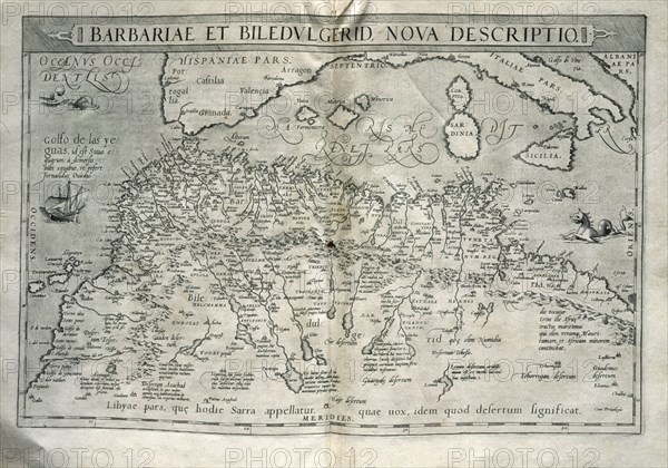 ORTELIUS ABRAHAM 1527/98
MAPA SUR EUROPA Y NORTE AFRICA-ORB.TERRARUM-1570-
MADRID, SERVICIO GEOGRAFICO EJERCITO
MADRID