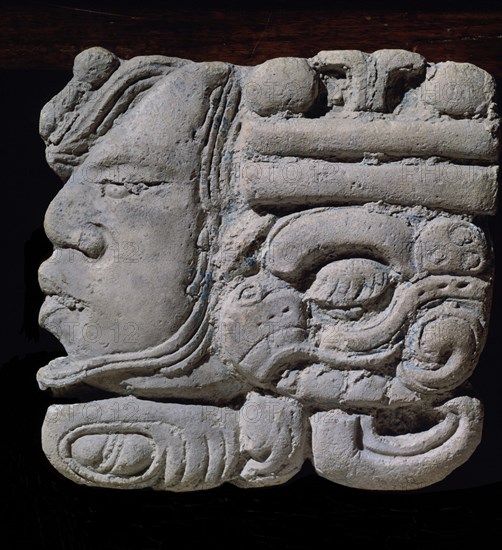 GLIFO DE BLOCKS-PROCEDE DE PALENQUE-19,7x20,8x15,3 - CARTUCHO GLIFICO DE EST
MADRID, MUSEO DE AMERICA
MADRID