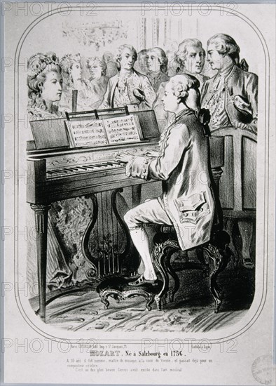 Mozart au piano