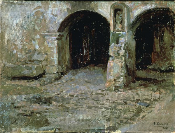 LLORENS FRANCISCO 1874-1948
PUERTAS EN AQUINO (ITALIA) 1904 -OLEO/LIENZO-27X38 CM
MADRID, COLECCION PARTICULAR
MADRID
This image is not downloadable. Contact us for the high res.