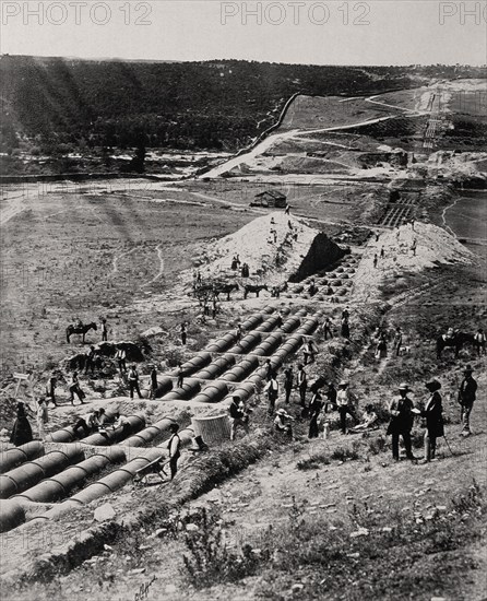 CLIFFORD CHARLES 1819/63
CONSTRUCCION DEL CANAL DE ISABEL II - 1855 - SIFON DE BODONAL
MADRID, BIBLIOTECA NACIONAL
MADRID
This image is not downloadable. Contact us for the high res.