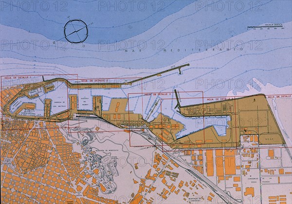 PUERTO DE BARCELONA-PLANO GENERAL
This image is not downloadable. Contact us for the high res.