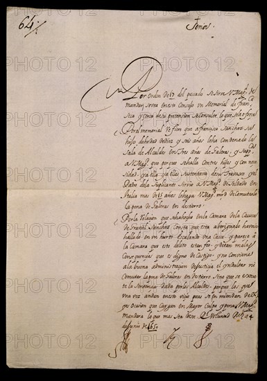 GABRIEL SANCHEZ CONDENADO A GALERAS CONSULTA SU PERDON-1650
MADRID, ARCHIVO HISTORICO NACIONAL
MADRID