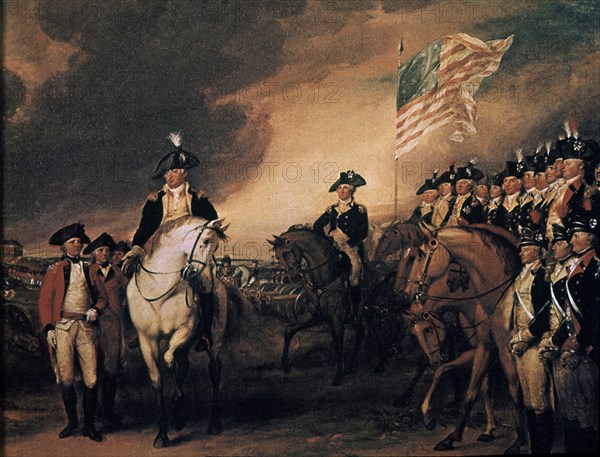 RENDICION DE LOS BRITANICOS A LOS AMERICANOS EN YORKTOWN-FIN