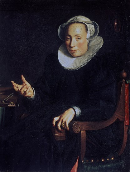 WTEWAEL JOACHIM
RETRATO DE CHRISTINA WTEWAEL-VAN HALEN-1601-LIENZO 98X74,5CM-NºINV.2263
UTRECHT, MUSEO CENTRAL
HOLANDA