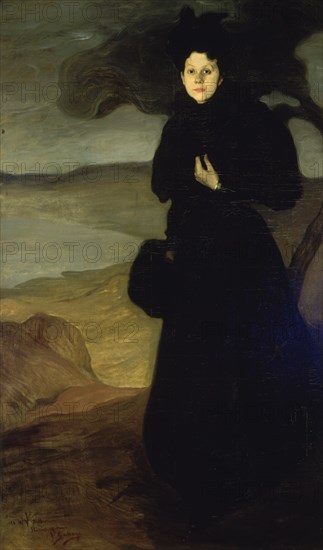 ZULOAGA IGNACIO 1870-1945
RETRATO DE VALENTINE DETHOMAS-1894/95-O/L 200X120 CM
ZUMAYA, MUSEO ZULOAGA
GUIPUZCOA
