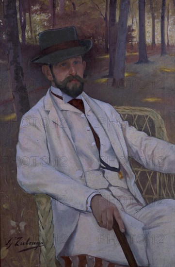 ZULOAGA IGNACIO 1870-1945
RETRATO DEL MARQUES DE VILLAMARCIEL-HACIA 1892-O/L-91X61 CM
BILBAO, MUSEO BELLAS ARTES
VIZCAYA