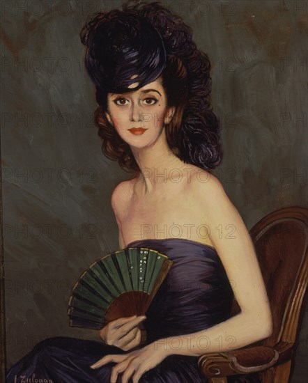 ZULOAGA IGNACIO 1870-1945
SEÑORA DE PATIÑO(LA DURCAL)O/L 93X73 CM
MADRID, COLECCION PARTICULAR
MADRID