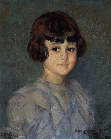 ZULOAGA IGNACIO 1870-1945
RETRATO DE SU NIETA
PEDRAZA, COLECCION SUAREZ ZULOAGA
SEGOVIA