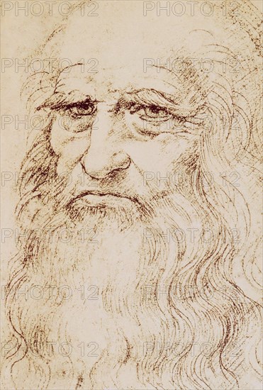 VINCI LEONARDO 1452/1519
AUTORRETRATO (1452/1519)