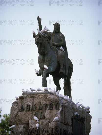 MONUMENTO A JAIME I"MALLORCA AL CONQUISTADOR"
PALMA, EXTERIOR
MALLORCA