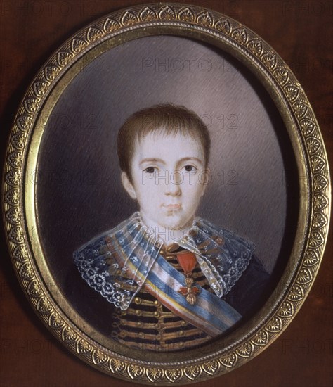 CRUZ Y RIOS LUIS DE 1776/1853
INFANTE CARLOS LUIS - HIJO DEL INFANTE CARLOS MARIA ISIDRO Y DE Mª FRANCISCA DE ASIS DE BRAGANZA
MADRID, PALACIO REAL-PINTURA
MADRID