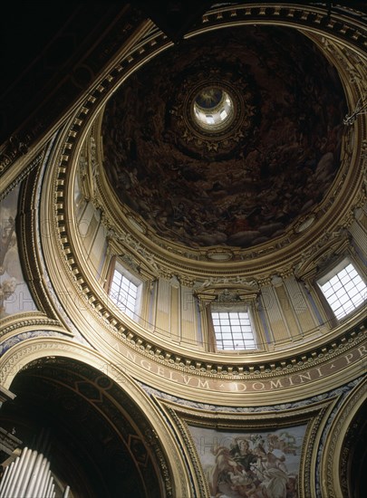 BORROMINI FRANCESCO 1599/1667
INTERIOR-CUPULA CON FRESCOS DE CIRO FERRI(ALUMNO DE CORTONA)-S XVII
ROMA, IGLESIA DE SANTA AGNESE AGONE
ITALIA

This image is not downloadable. Contact us for the high res.