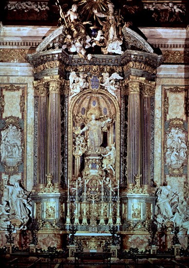 POZZO ANDREA
INTERIOR-ALTAR"TRIUNFO DE S IGNACIO"1696/1700-EL MAS RICO DE ROMA
ROMA, IGLESIA DEL GESU
ITALIA

This image is not downloadable. Contact us for the high res.