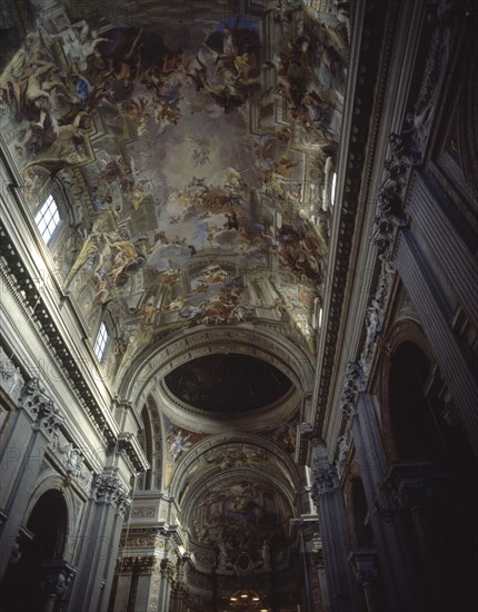 GRASSI ORAZIO
INTERIOR-BOVEDAS CON FRESCOS DE ANDREA DE POZZO(ACABADOS 1694)
ROMA, IGLESIA DE SAN IGNACIO
ITALIA

This image is not downloadable. Contact us for the high res.