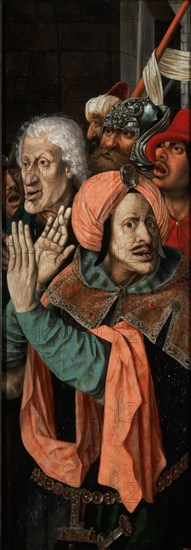 MAESTRO DE LA SANTA SANGRE
ECCE-HOMO,PANEL DERECHA-JUDIOS Y SOLDADOS BLASFEMANDO DE JESUS-NºP 1559
MADRID, MUSEO DEL PRADO-PINTURA
MADRID
