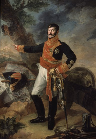 LOPEZ VICENTE 1772/1850
RETRATO DEL GENERAL ALVAREZ DE CASTRO-OLEO LIENZO,225x160,5 CM
HABANA LA, MUSEO BELLAS ARTES
CUBA