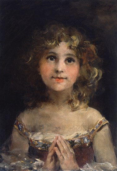 DOMINGO MARQUES FRANCISCO
LA ÑIÑA ORANDO-1913-OLEO LIENZO-47,7x33,7 CM
HABANA LA, MUSEO BELLAS ARTES
CUBA