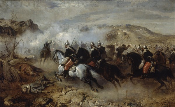 BALACA Y CANSECO RICARDO
LA BATALLA DE LOS CASTILLEJOS-DICIEMBRE 1859-OLEO LIENZO,64,2x101 CM
HABANA LA, MUSEO BELLAS ARTES
CUBA