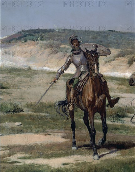 MORENO CARBONERO JOSE 1860/1942
DETALLE "ESCENA DEL QUIJOTE"-OLEO LIENZO,141x249 CM
HABANA LA, MUSEO BELLAS ARTES
CUBA