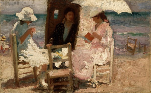 PLA CECILIO 1860-1934
EN LA PLAYA DE VALENCIA-OLEO LIENZO, 41x65 CM
HABANA LA, MUSEO BELLAS ARTES
CUBA