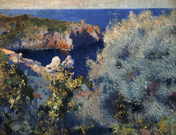 MIR JOAQUIN 1873-1940
PAISAJE DE MALLORCA 1901-OLEO LIENZO, 62,5x79,5 CM
HABANA LA, MUSEO BELLAS ARTES
CUBA