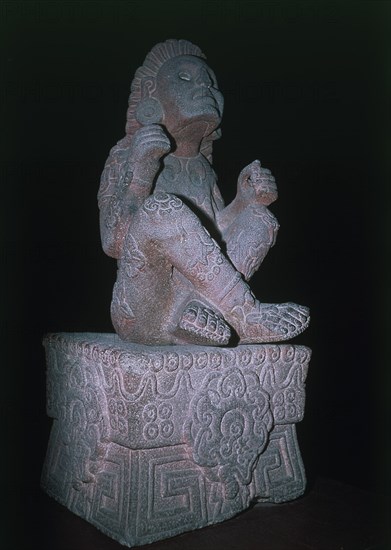 work of art preserved at the museum of anthropology of Mexico