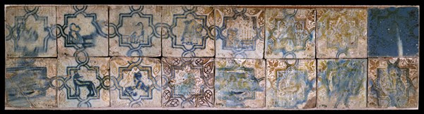 AZULEJO NAZARI-S XIV-XV-CON FIGURAS ALUSIVAS A LOS SENTIDOS
CORDOBA, MUSEO ARQUEOLOGICO
CORDOBA