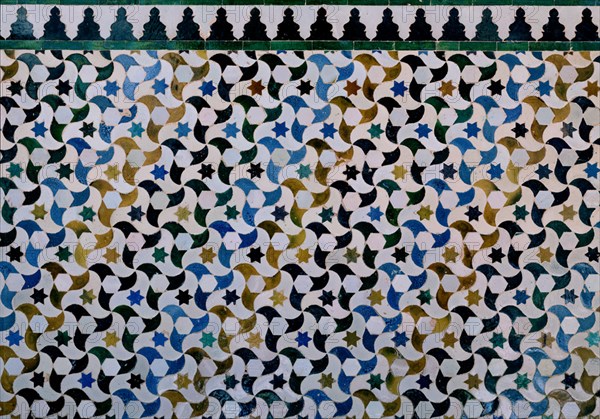 ALICATADO DE ALICERES CURVOS-S XIV-AL-ANDALUS
GRANADA, ALHAMBRA-PATIO ARRAYANES
GRANADA