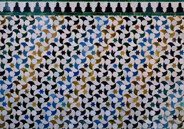 ALICATADO DE ALICERES CURVOS-S XIV-AL-ANDALUS
GRANADA, ALHAMBRA-PATIO ARRAYANES
GRANADA