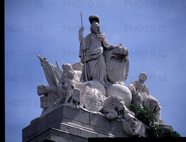 GINES JOSE 1768/1823
PUERTA DE TOLEDO-DETALLE DE LAS ESCULTURAS-LA VICTORIA
MADRID, EXTERIOR
MADRID