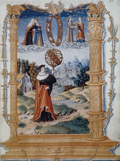 EL ASTROLOGO"CANTOS SOBRE CONCEPC CORONADA DEL PUY DE RUAN"1519-28
PARIS, BIBLIOTECA NACIONAL
FRANCIA