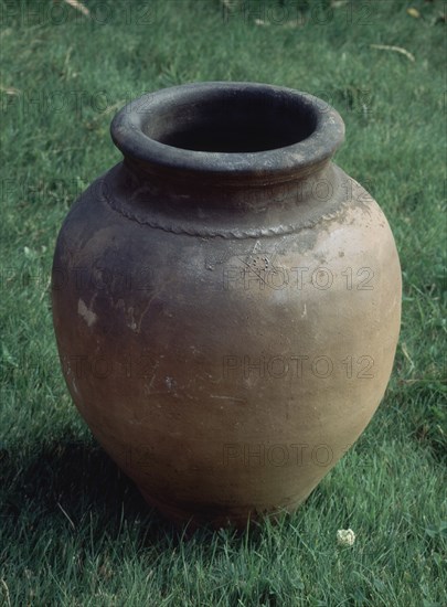 TINAJA DE GRAN CUELLO SIN VIDRIAR - ARTE POPULAR
TORREJONCILLO, COLECCION PARTICULAR
CACERES