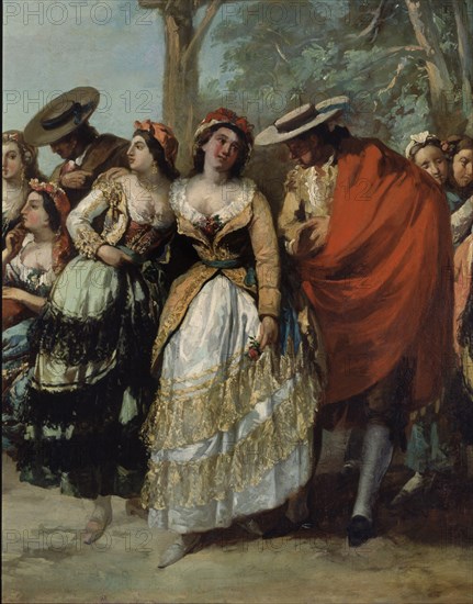 Eugenio Lucas Velázquez, Fête à La Muñoza