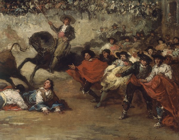 Lucas Velázquez, Bull with a necklace