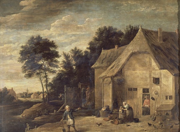 Teniers (le jeune), La maison rustique