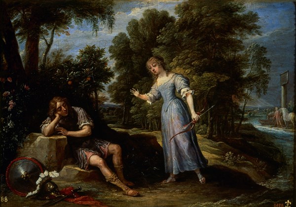 Teniers (le jeune), Renaud dans l’île d’Oronte