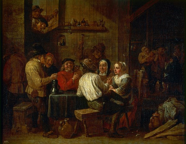 Teniers (le jeune), Buveurs et fumeurs