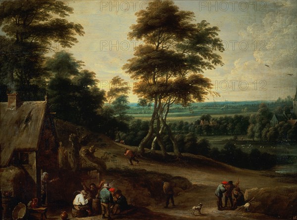 Teniers (le jeune), Goûter de villageois