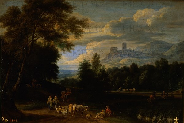 Boudewyns, Paysage avec Bergers